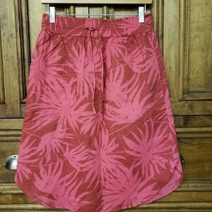 Gap‎ Women’s Tropical Skirt Size S NWT Linen Blend
